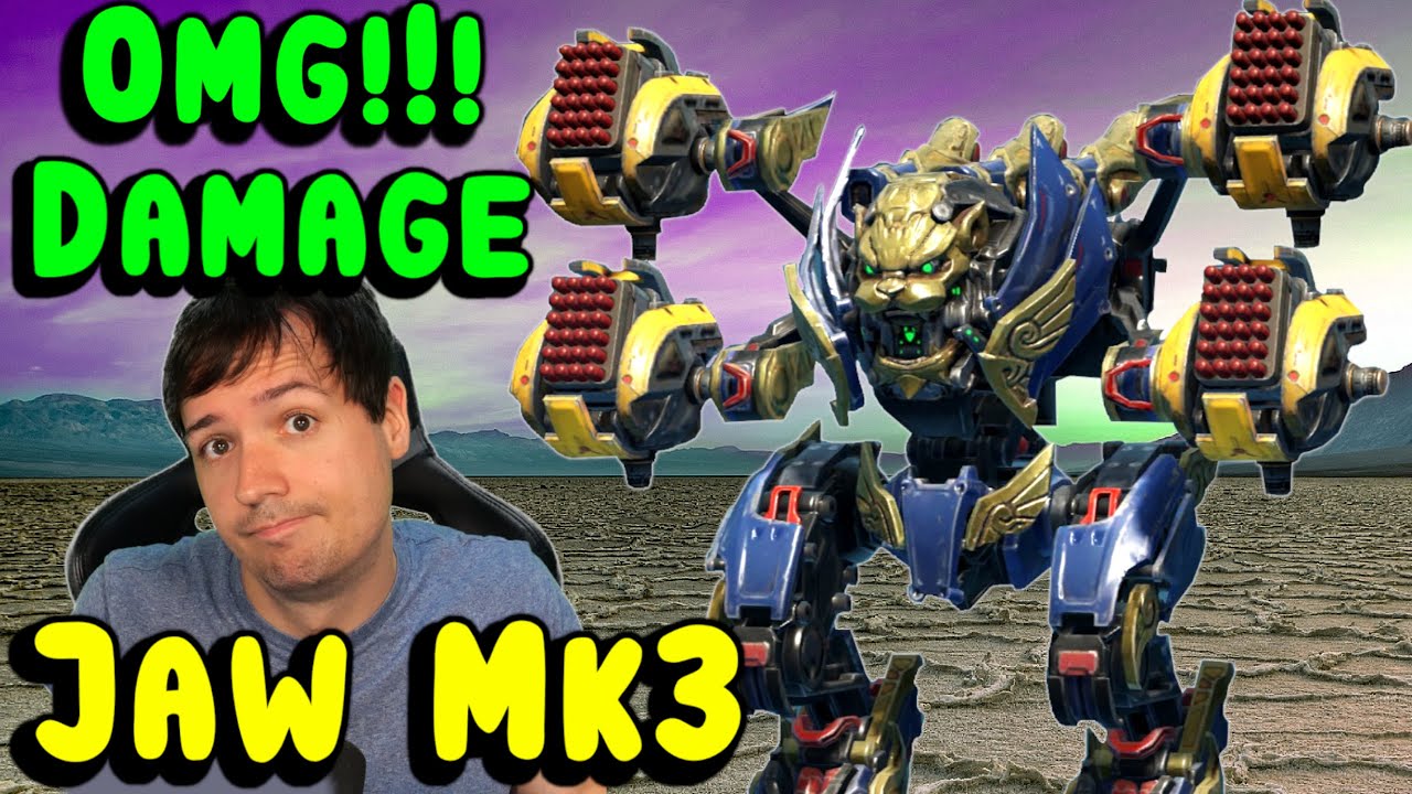 WOAH! New JAW TYPHON Mk3 War Robots Max Damage Gameplay WR