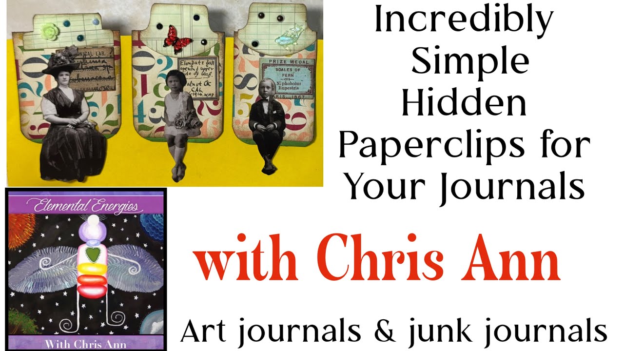 Невероятно простые скрытые скрепки для ваших дневников