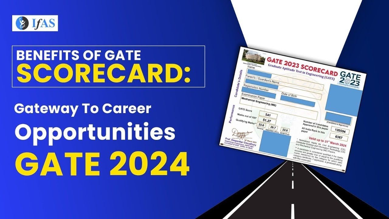 Benefits of GATE Exam | Opportunities through GATE | Career Guidance By IFAS