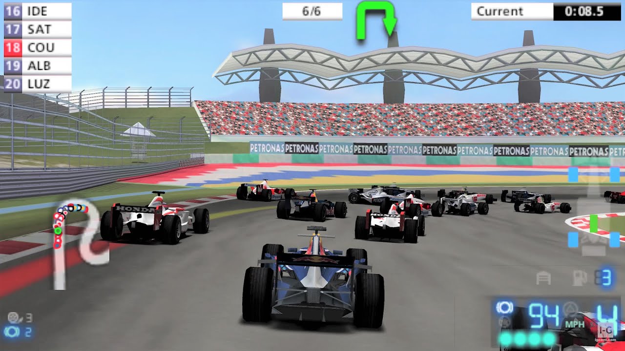 Formula One 06 - PSP Gameplay (4K60fps)