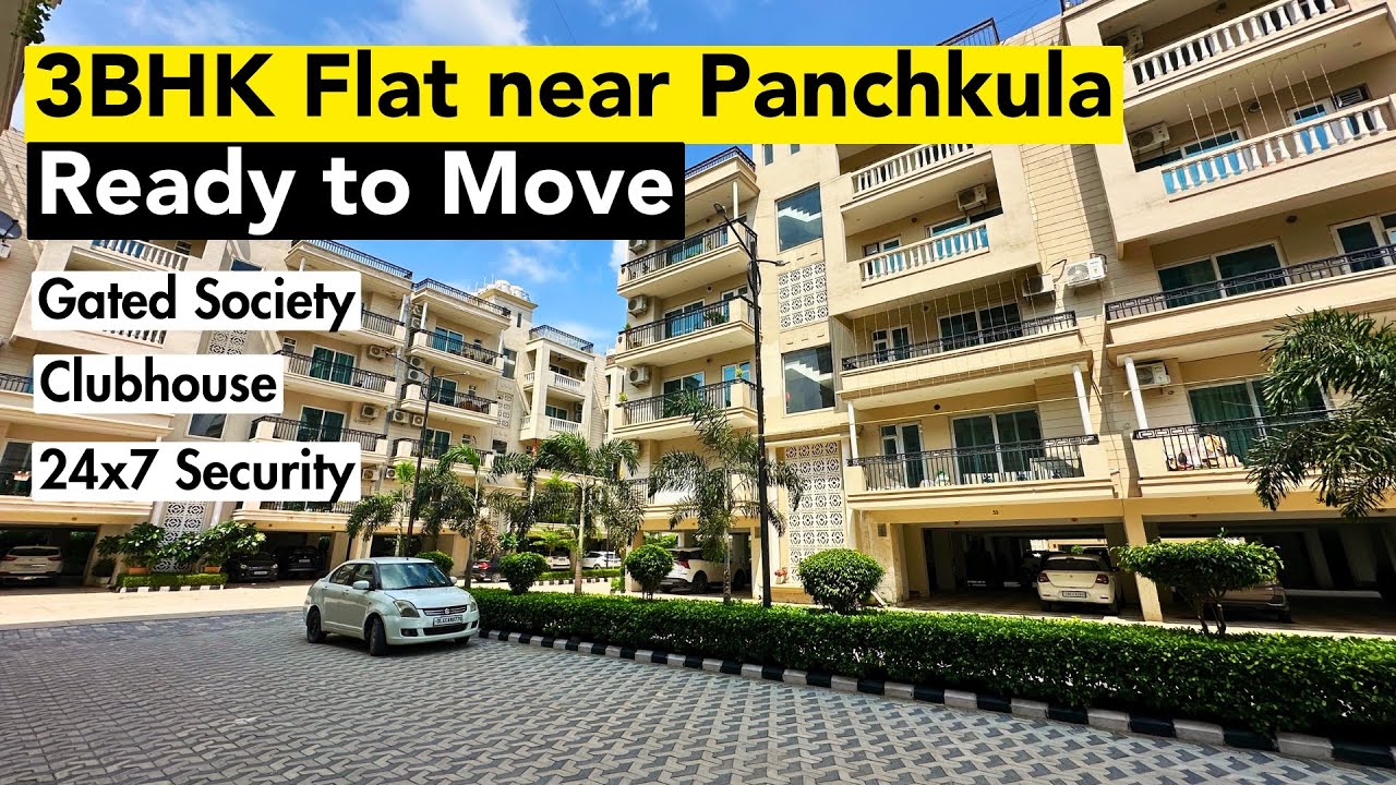 Motiaz Harmony Green - Modern 3 BHK Flat near Panchkula for Sale.
