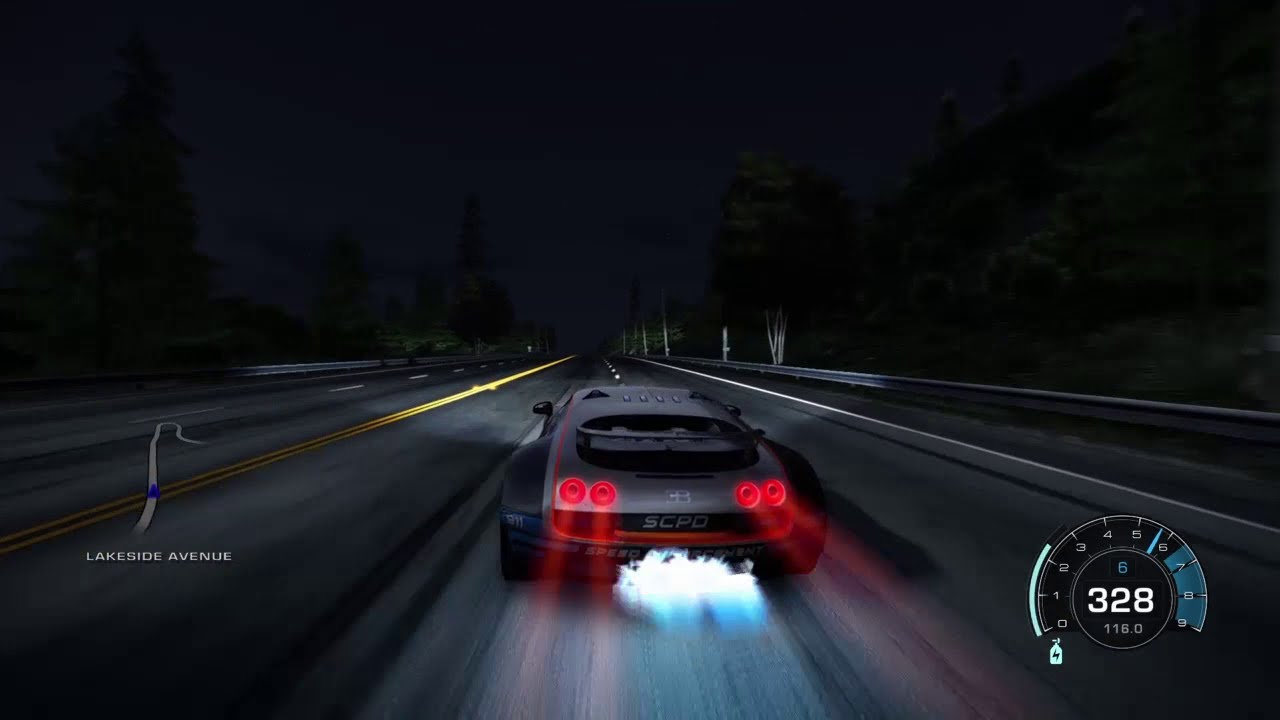 NFS Hot Pursuit Remastered Fastest Possible Top Speed 436 kmh World Record Bugatti Veyron SS