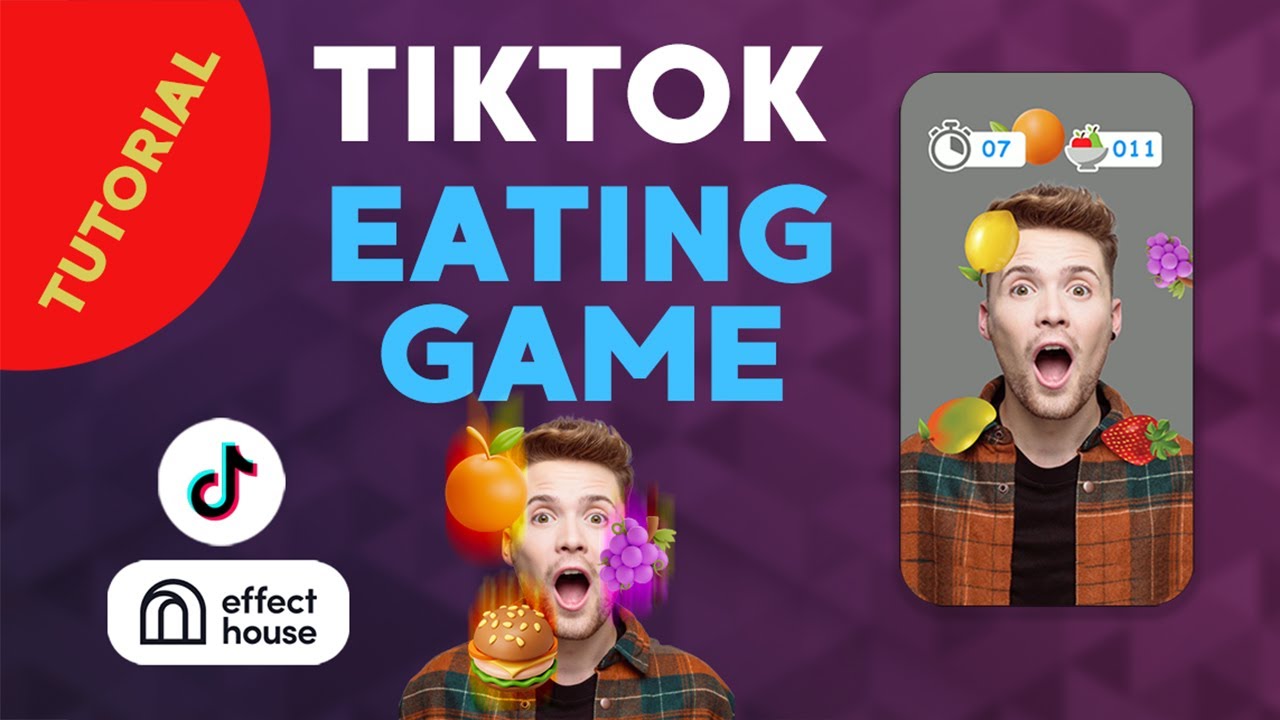 Effect House Tutorial | Tiktok Eating game | Tiktok Eater game | TikTok Filter Template