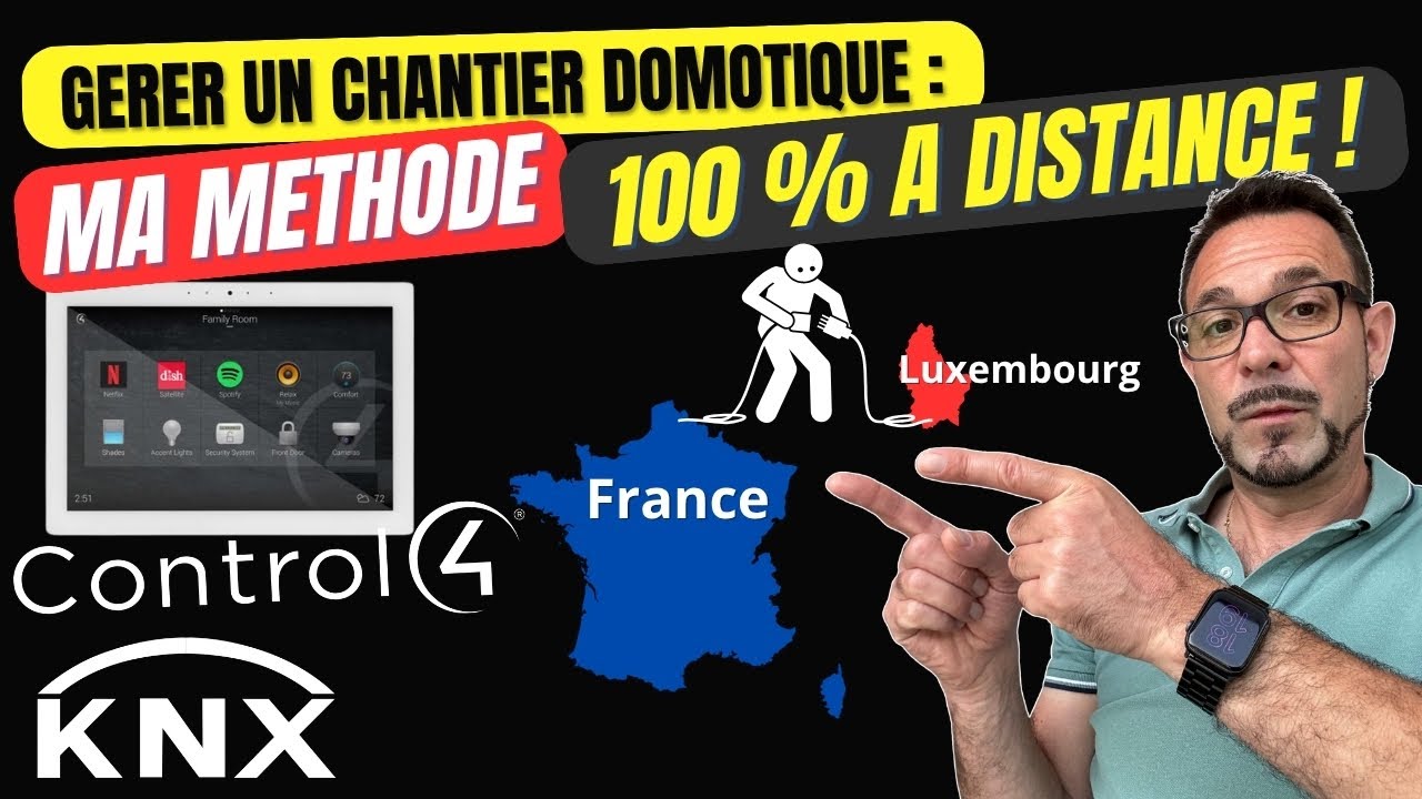 Gérer un chantier domotique : ma méthode 100% à distance