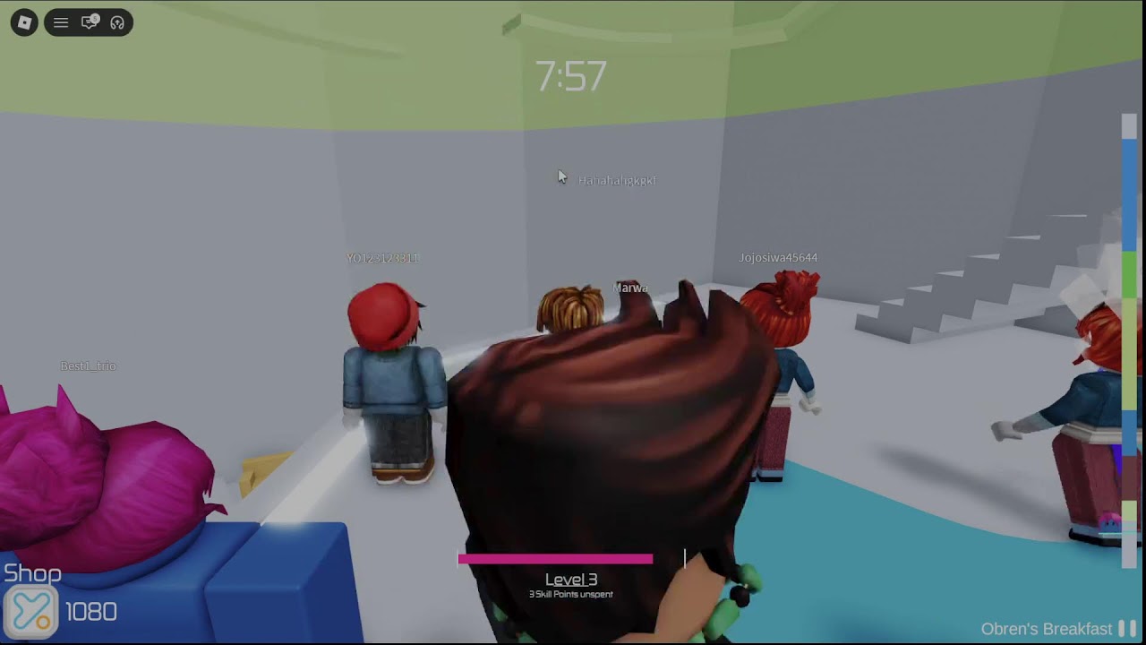 Playing Roblox