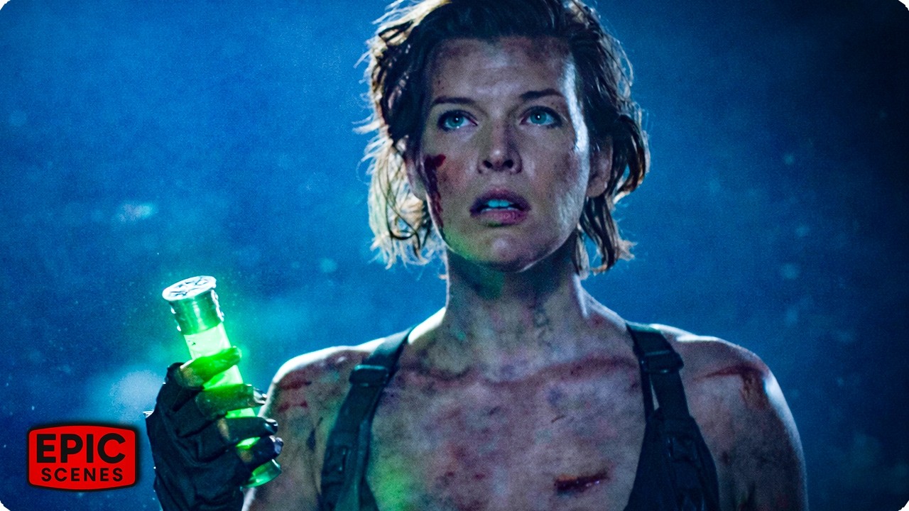 Finally the Cure to Kill Every Zombie on Earth | RESIDENT EVIL: THE FINAL CHAPTER (Horror Clip)