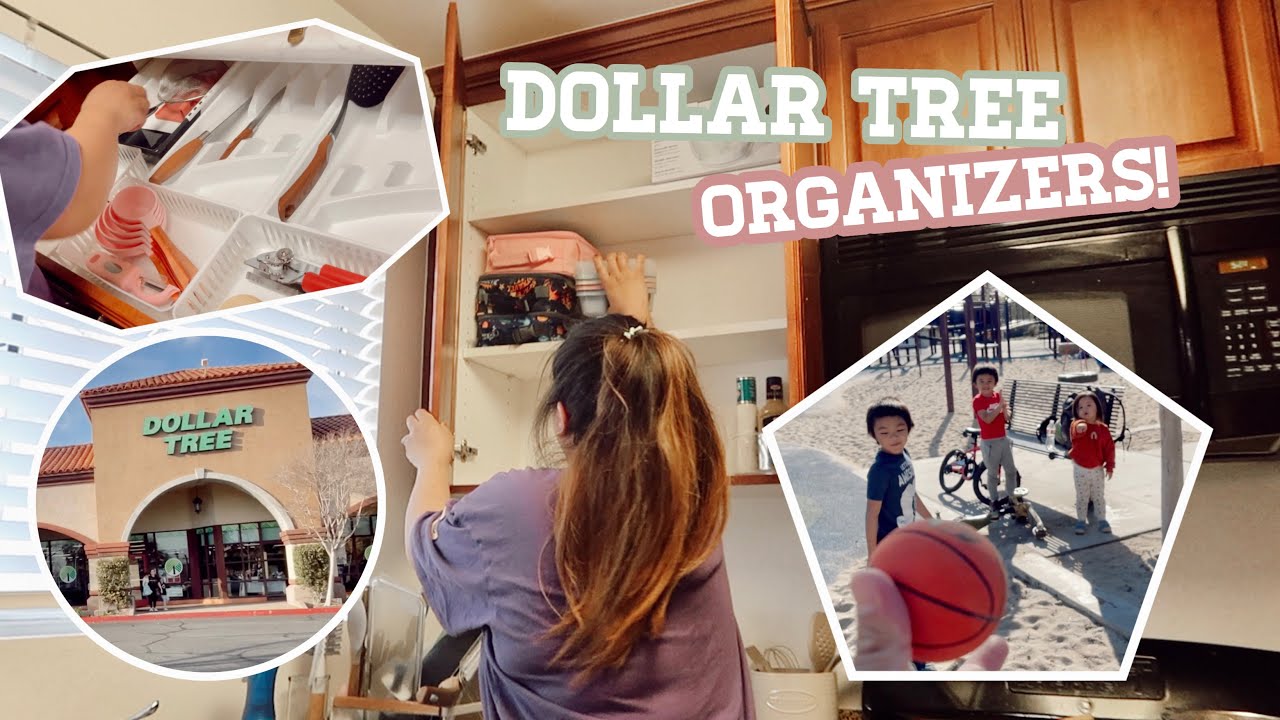 Beresin dapur pake barang 1 dollar-an!😍🫶🏻 Dollar Tree Shopping💚 | vlog 578