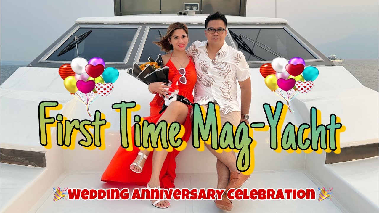 FIRST TIME MAG-YACHT | SERENITY YACHT CRUISE at SUBIC #anniversary #subic