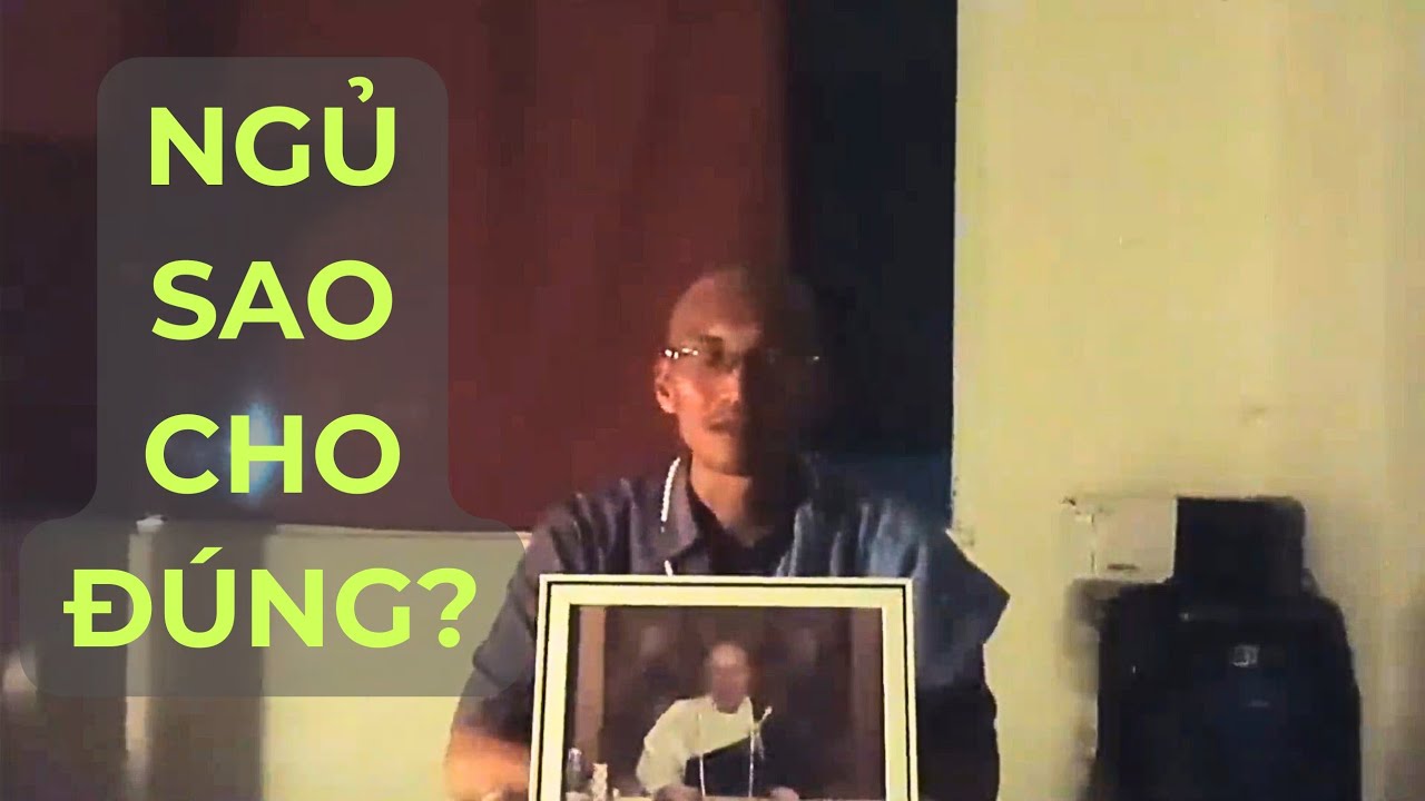 Ngủ thế nào cho đúng?
