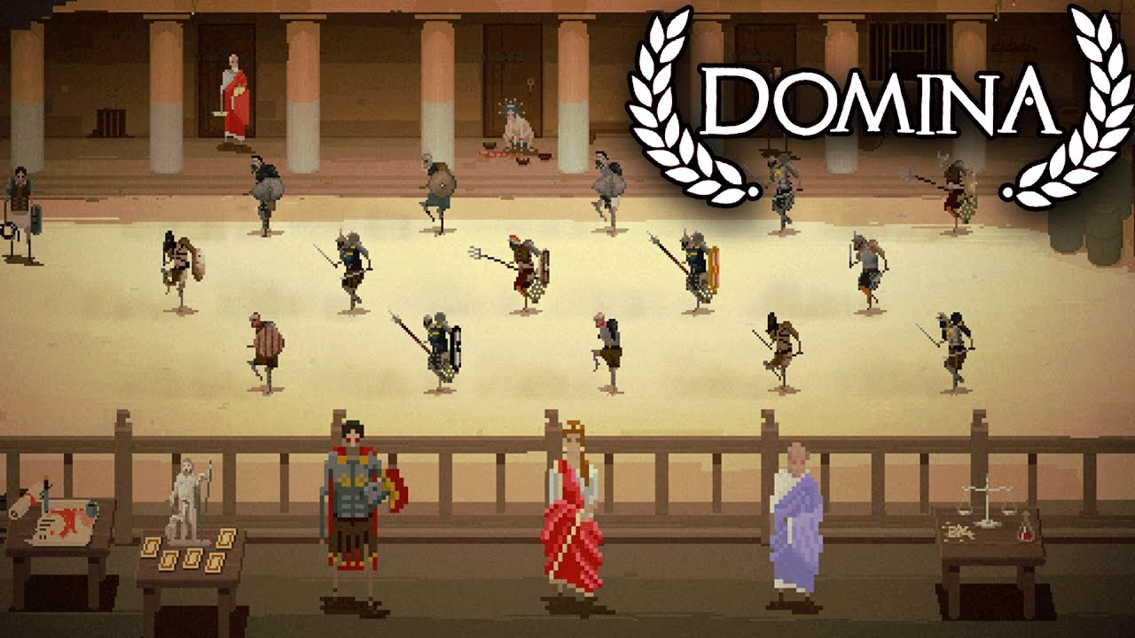 Epic Gladiator Battles!  Domina Gladiator Simulator (Domina Early Access)