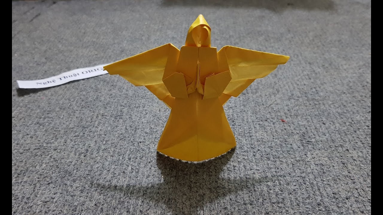 ORIGAMI - Hướng Dẫn Cách Gấp Thiên Thần (ANGEL) - Origami ANGEL by Neal Elias