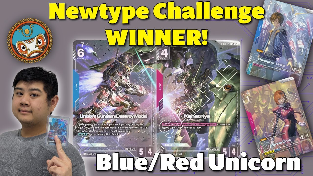 UNDEFEATED Blue/Red Aggro (With UNICORN!) - Newtype Challenge 1st Place Deck Profile
