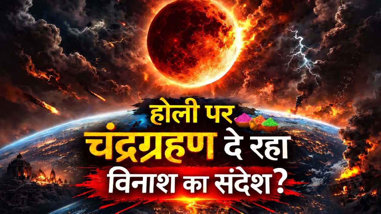 570 साल में सबसे भयानक चंद्रग्रहण जो होली को कर रहा बाधित ?