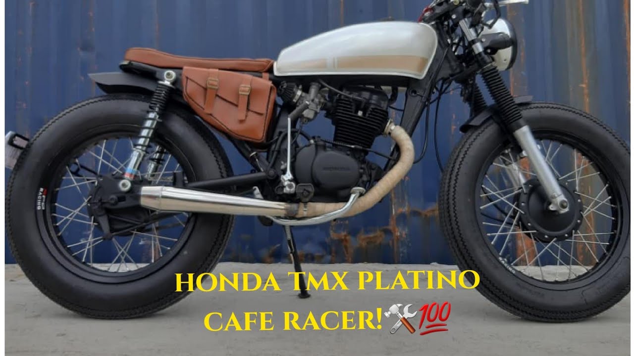 Honda TMX155 platino Cafe racer build TIME LAPSE - Dumaguete city
