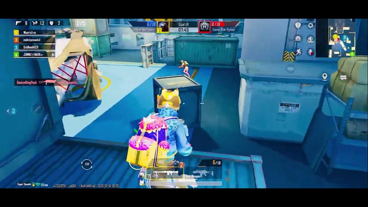 BGMI TDM MATCH // 4 VS 4 AKM = HEADSHOTS ☠️ VICTORY 💪 #viralvideos #bgmi #subscribemychannel