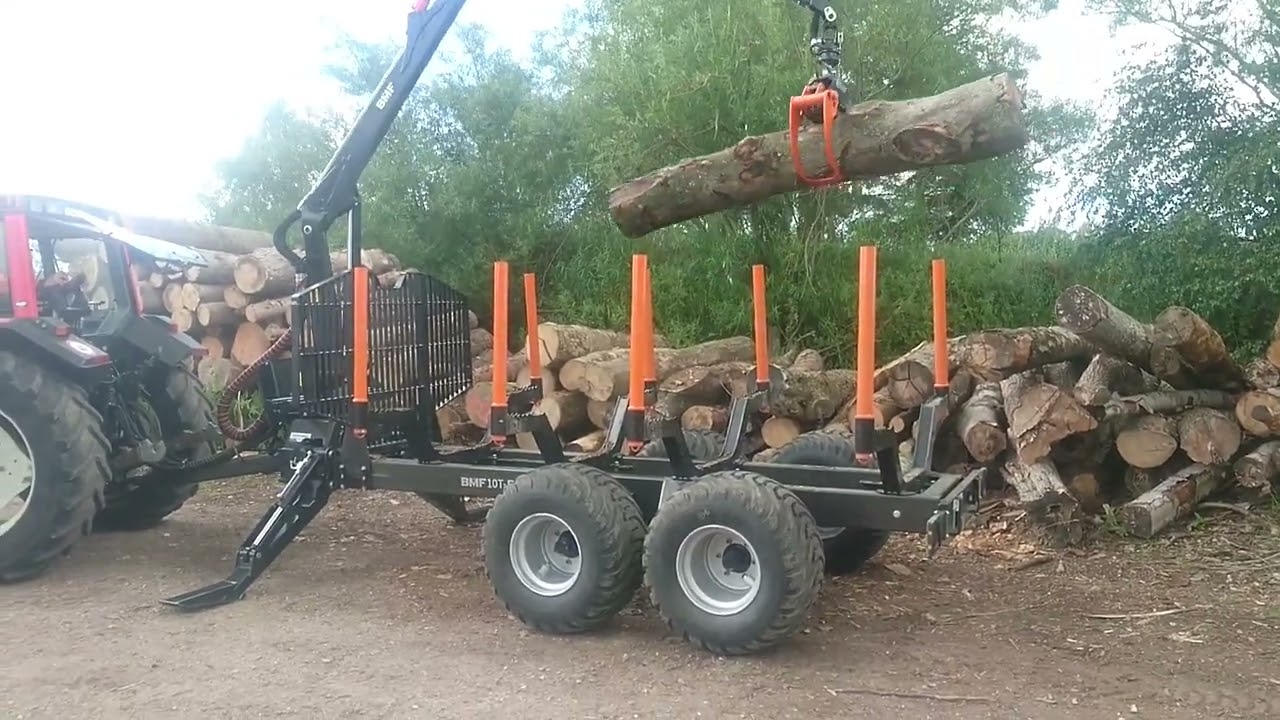 BMF 10T2 PRO med 7,2 meter kran