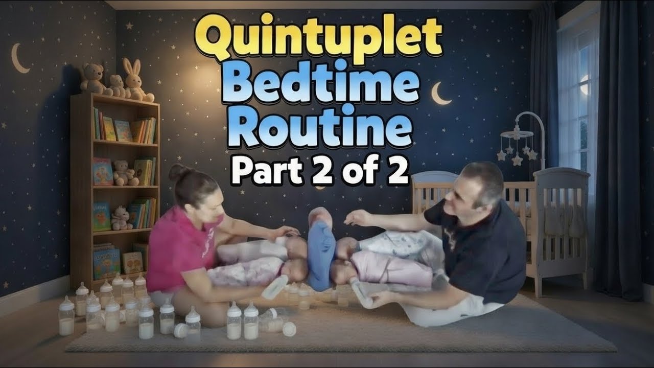 Kempel Quintuplets - Bedtime Routine Part II