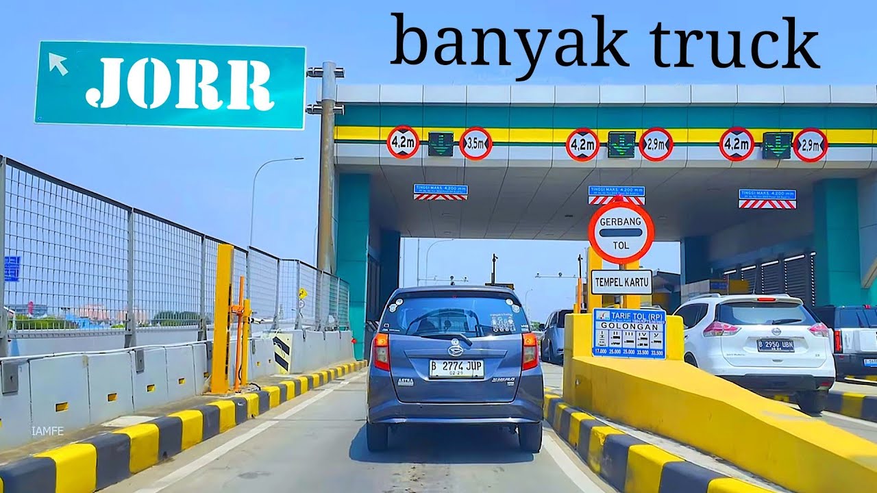 JORR 2025 🛣️ JAKARTA OUTER RING ROAD INDONESIA - DRIVING DOWNTOWN (UPDATE)