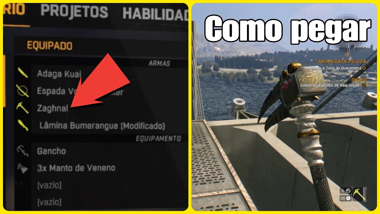 COMO PEGAR A ZAGHNAL - MELHOR MÉTODO I DYING LIGHT.
