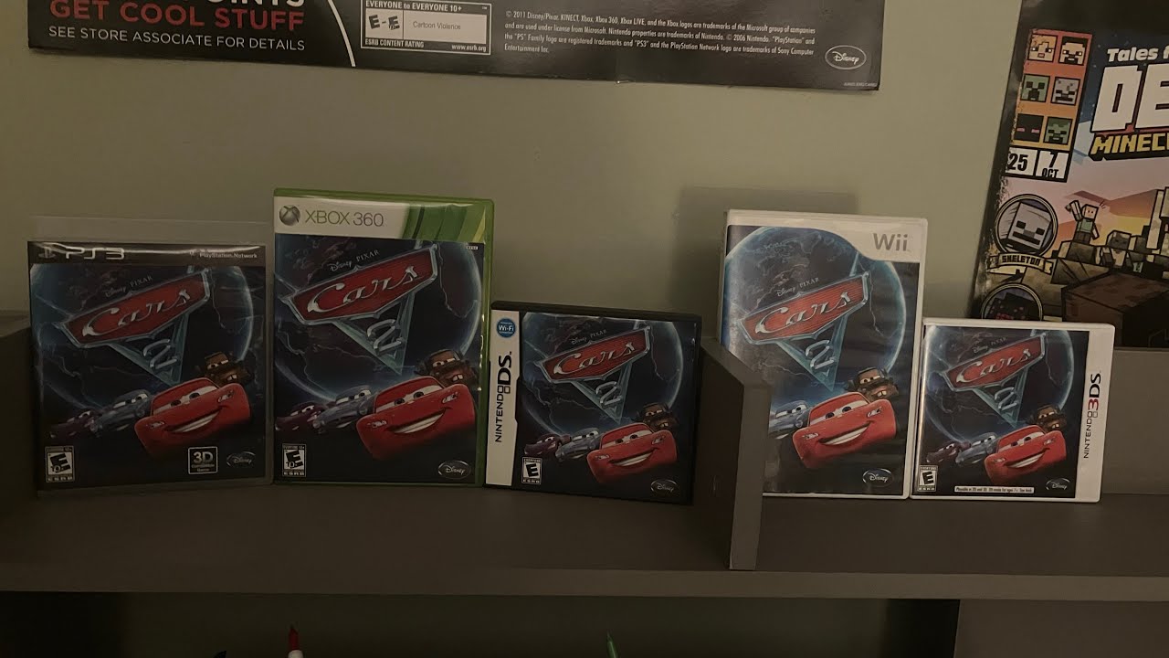 Cars 2: The Video Game PS3 vs. Xbox 360 vs. Nintendo DS vs. Wii vs. Nintendo 3DS | Nathendo 145