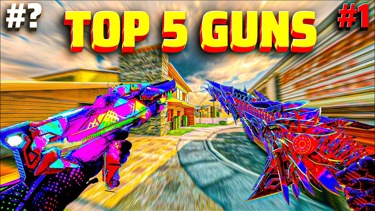 Top 5 META Guns in Season 5 COD Mobile! Where does the QQ9 stand? #codmobile