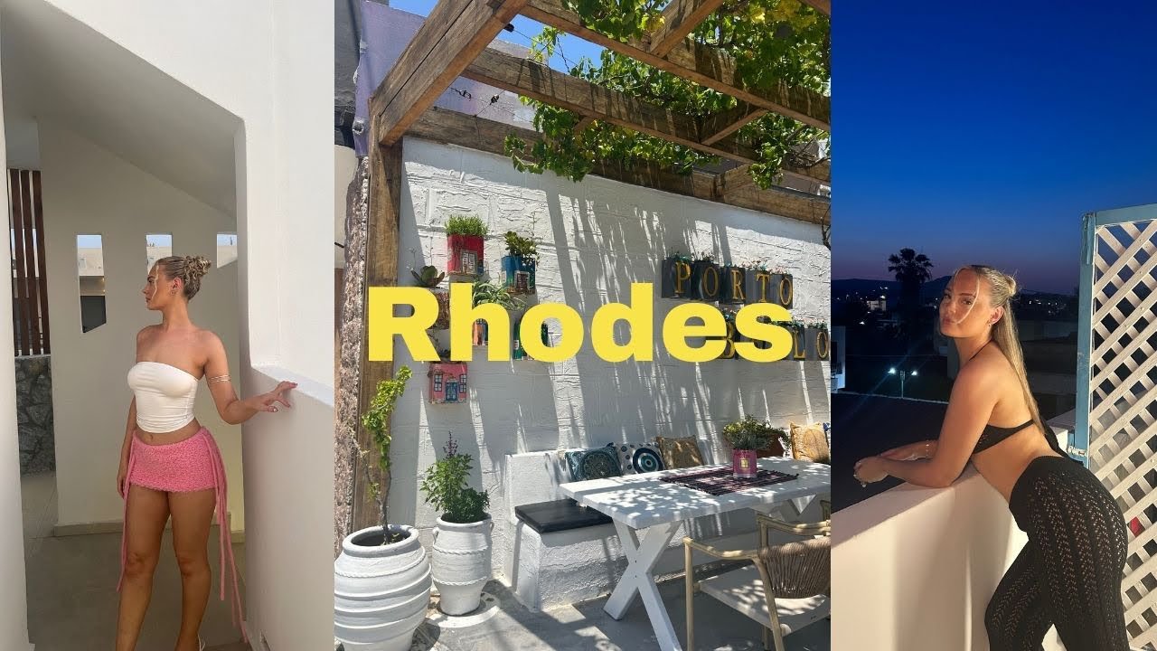A girls trip to Rhodes, Greece 