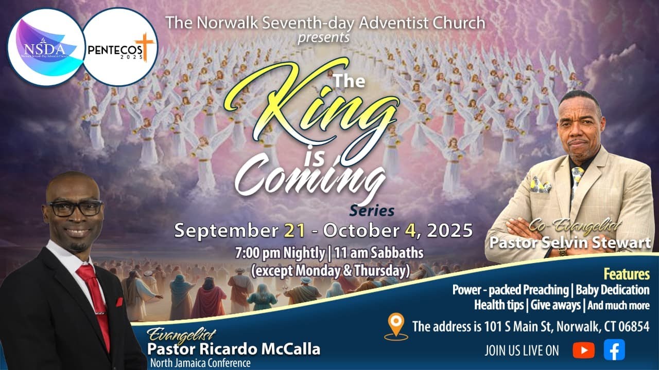 September 30, 2025  || Pastor Ricardo McCalla || King is Coming Series
