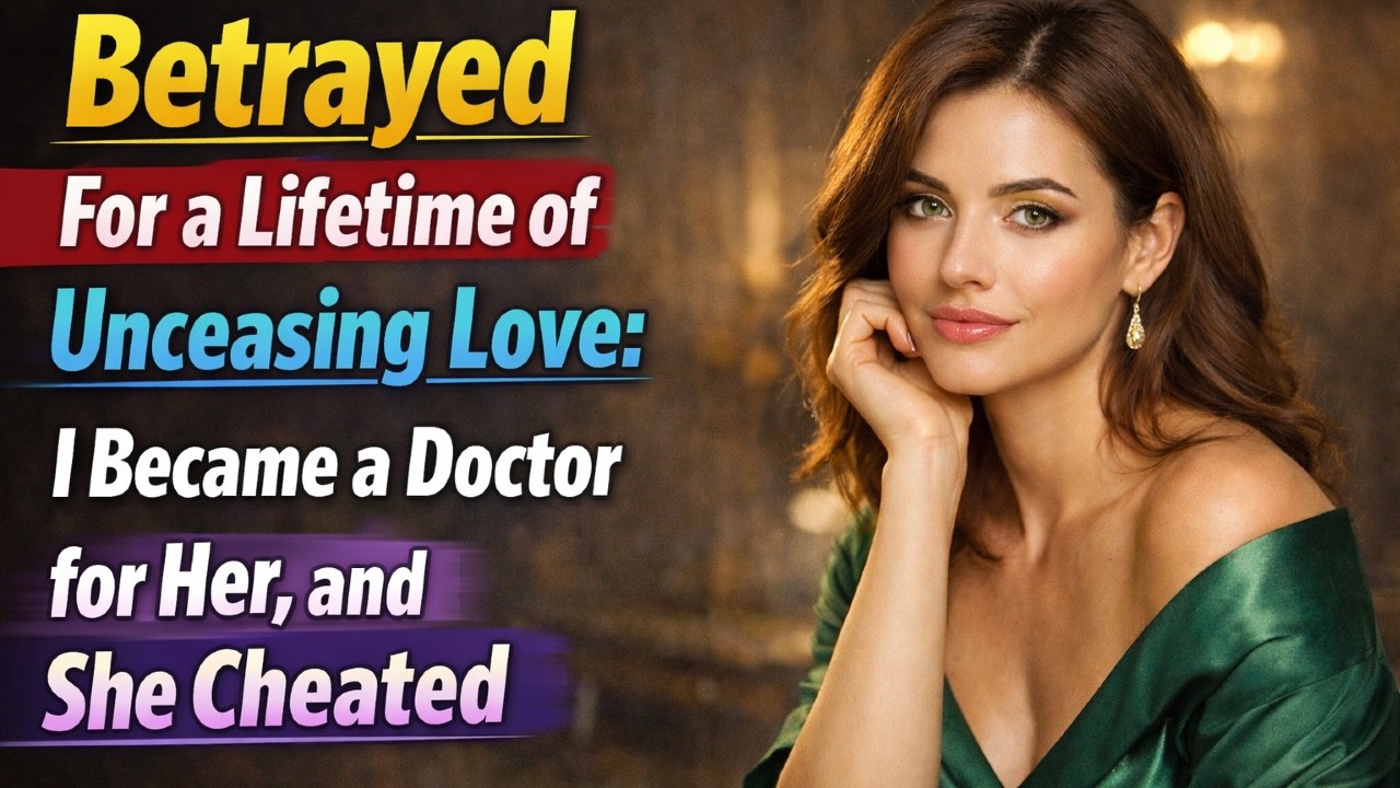 Betrayed After a Lifetime of Chasing Love: I Became a Doctor for Her, and She Cheated