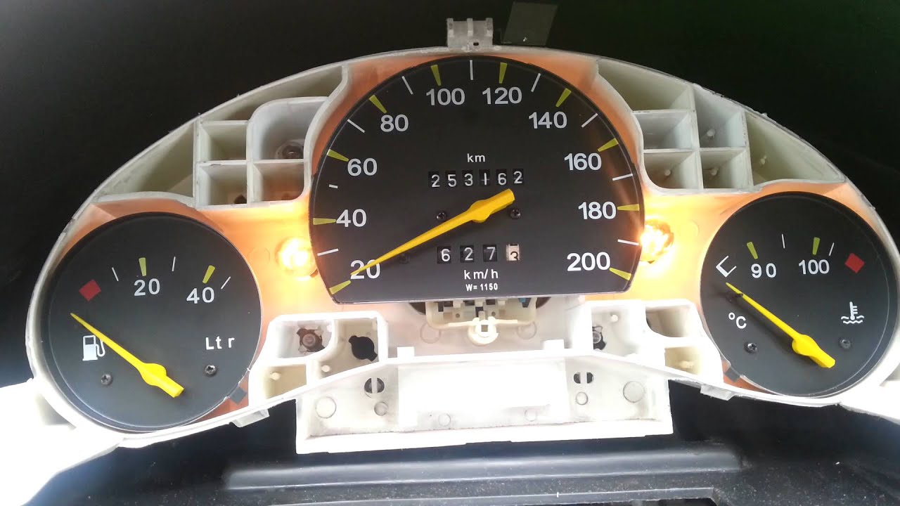 Cambio de focos del tablero de chevy