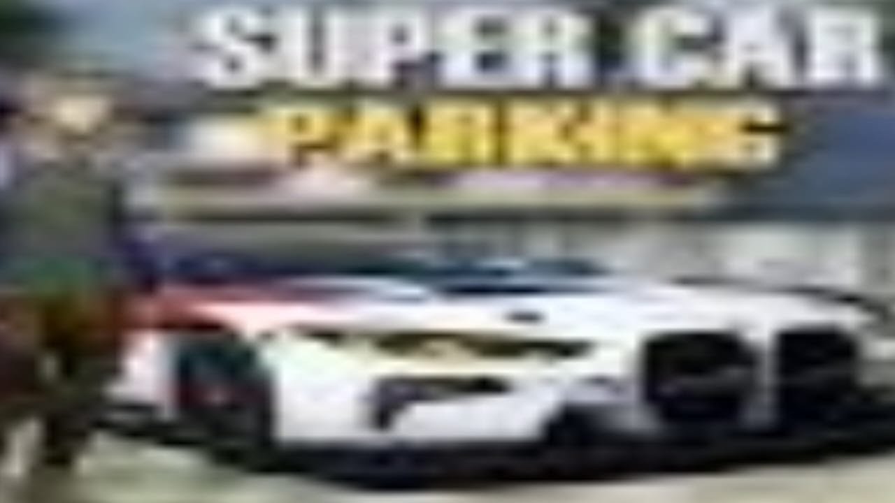playing fake car parking multiplayer.... (its bad)