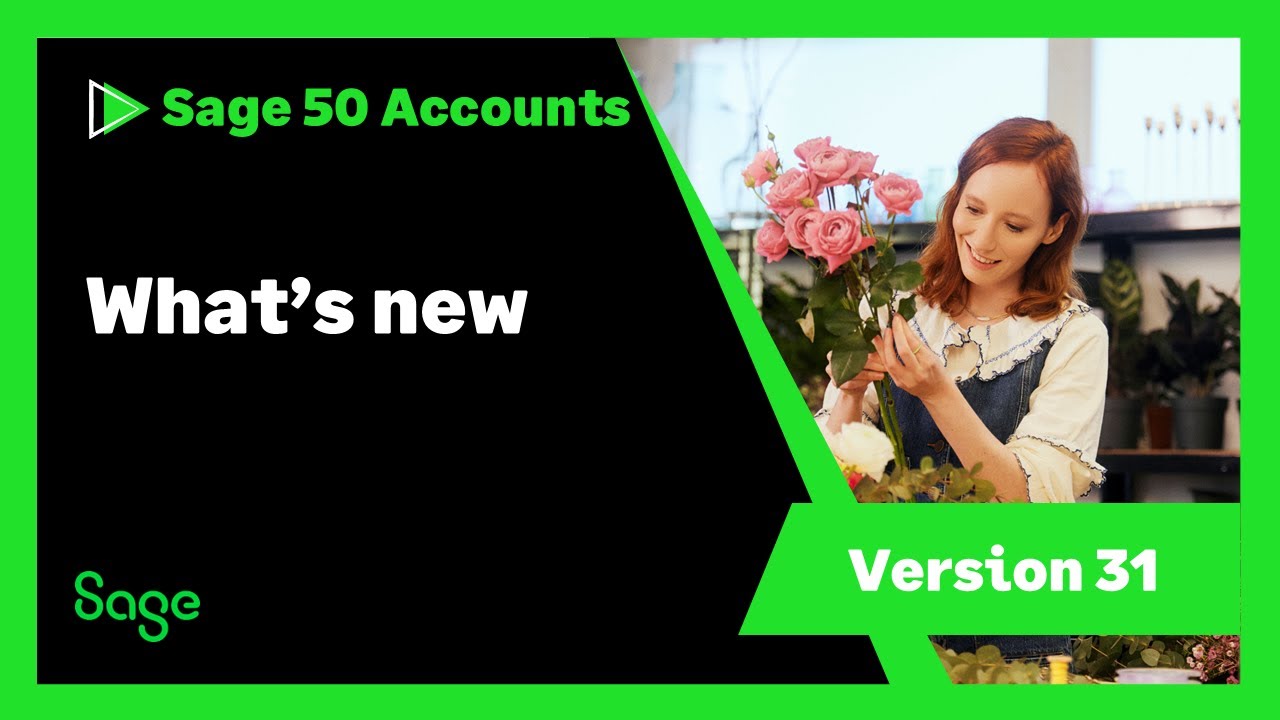 Sage 50 Accounts (UK) - V31 - Paving the way for the future