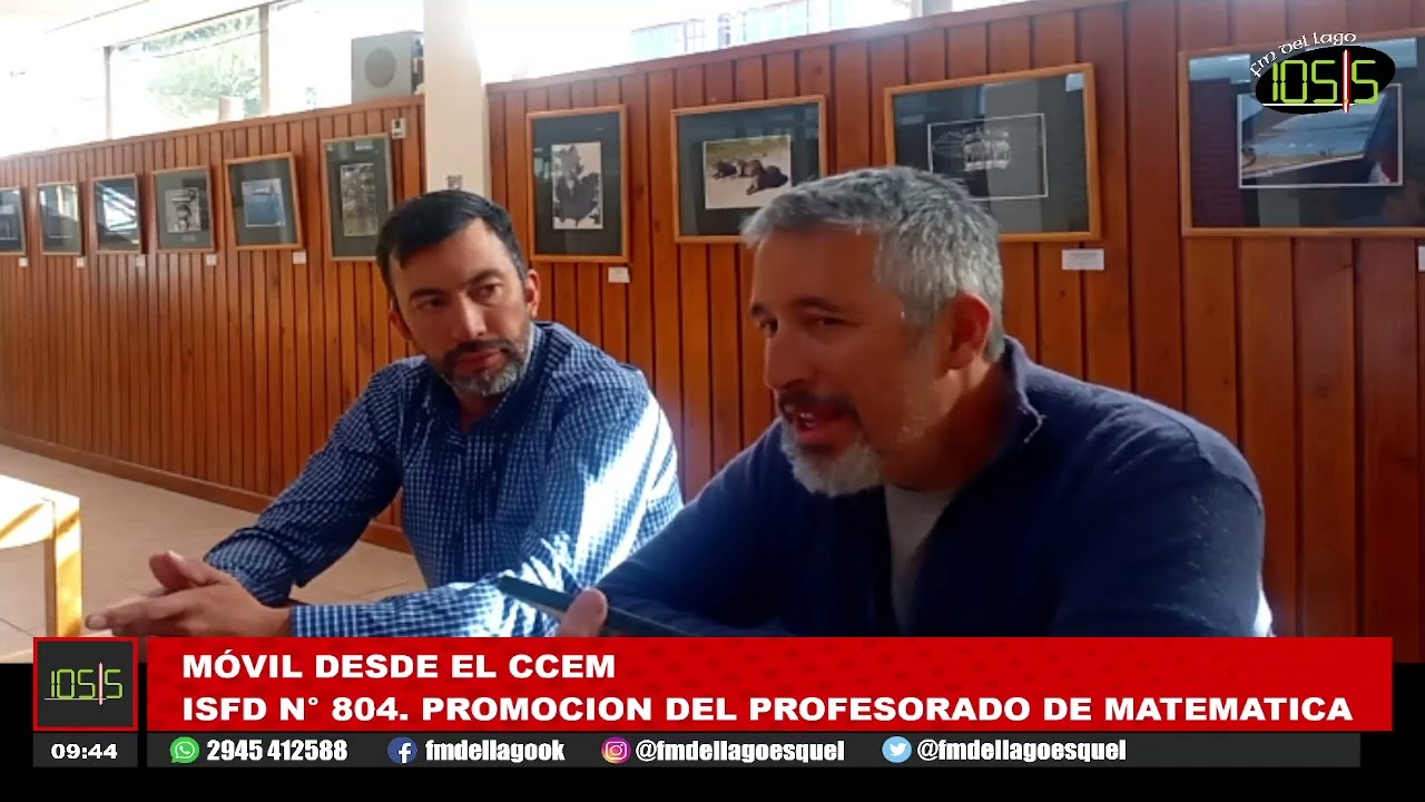 Marcos Rossi y Gustavo Reguiló  ISFD N° 804
