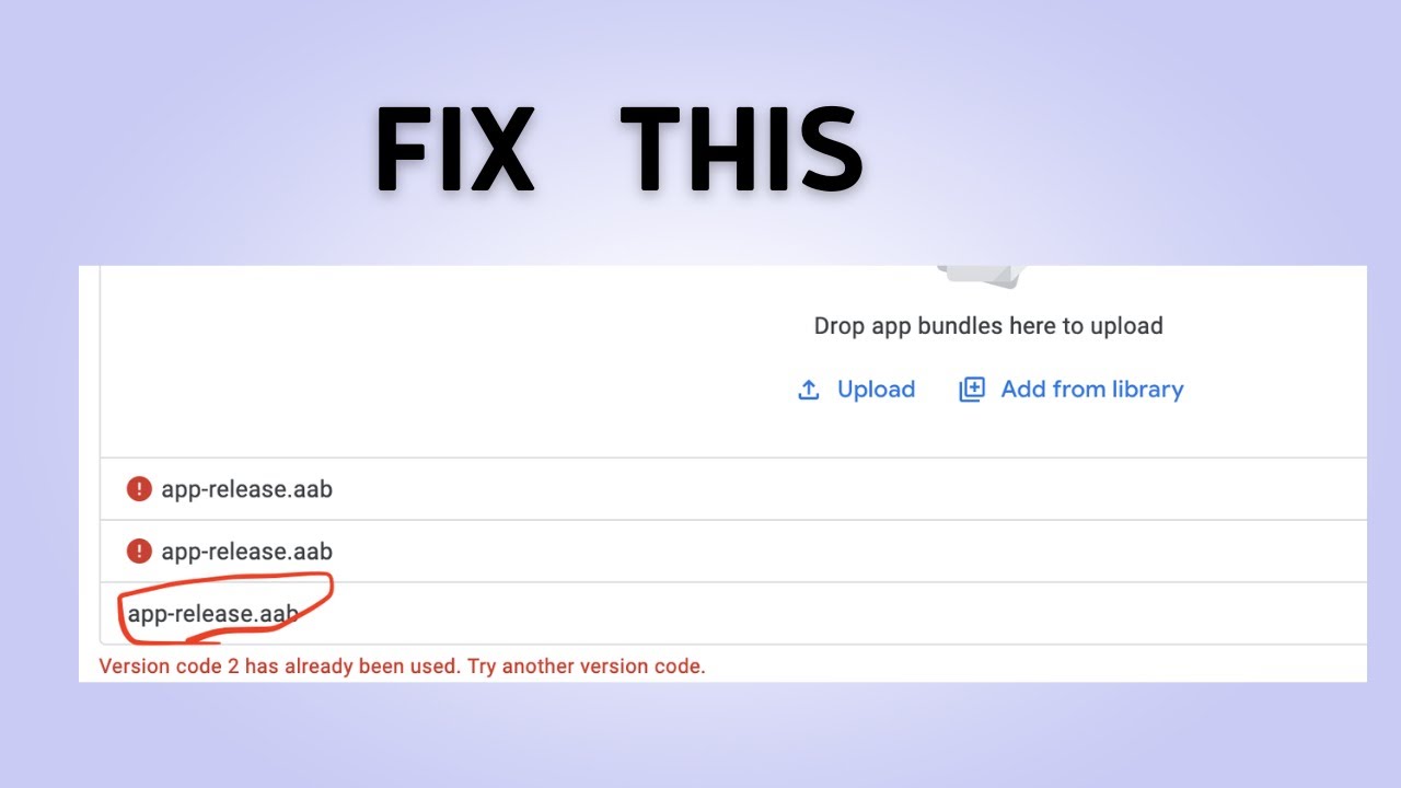 How to fix 