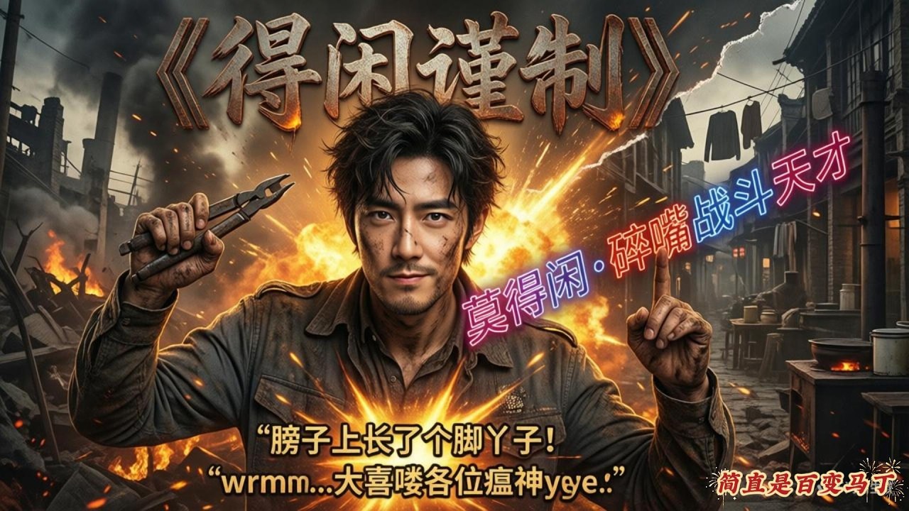 笑不活了🤣肖战自毁形象演碎嘴钳工！方言碎嘴+蓬头垢面，反差萌杀疯全网！内娱显眼包实锤✅肖战小莫凭潦草造型出圈，碎嘴战斗名场面看一遍笑一遍！#肖战