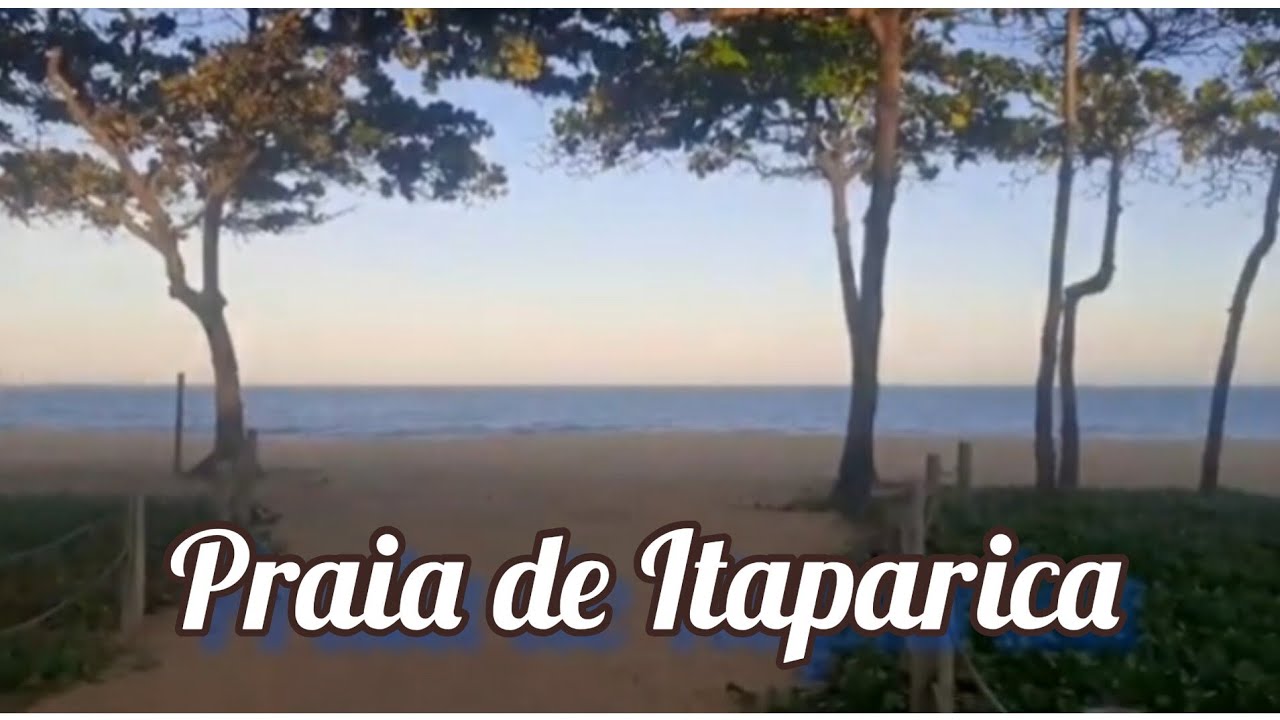 Caminhada na praia de Itaparica em Vila Velha E.S.