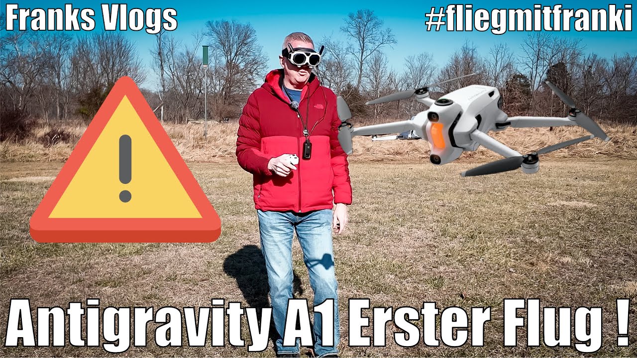 Echt Jetzt ! Antigravity A1 Mein erster Flug #fliegmitfranki 