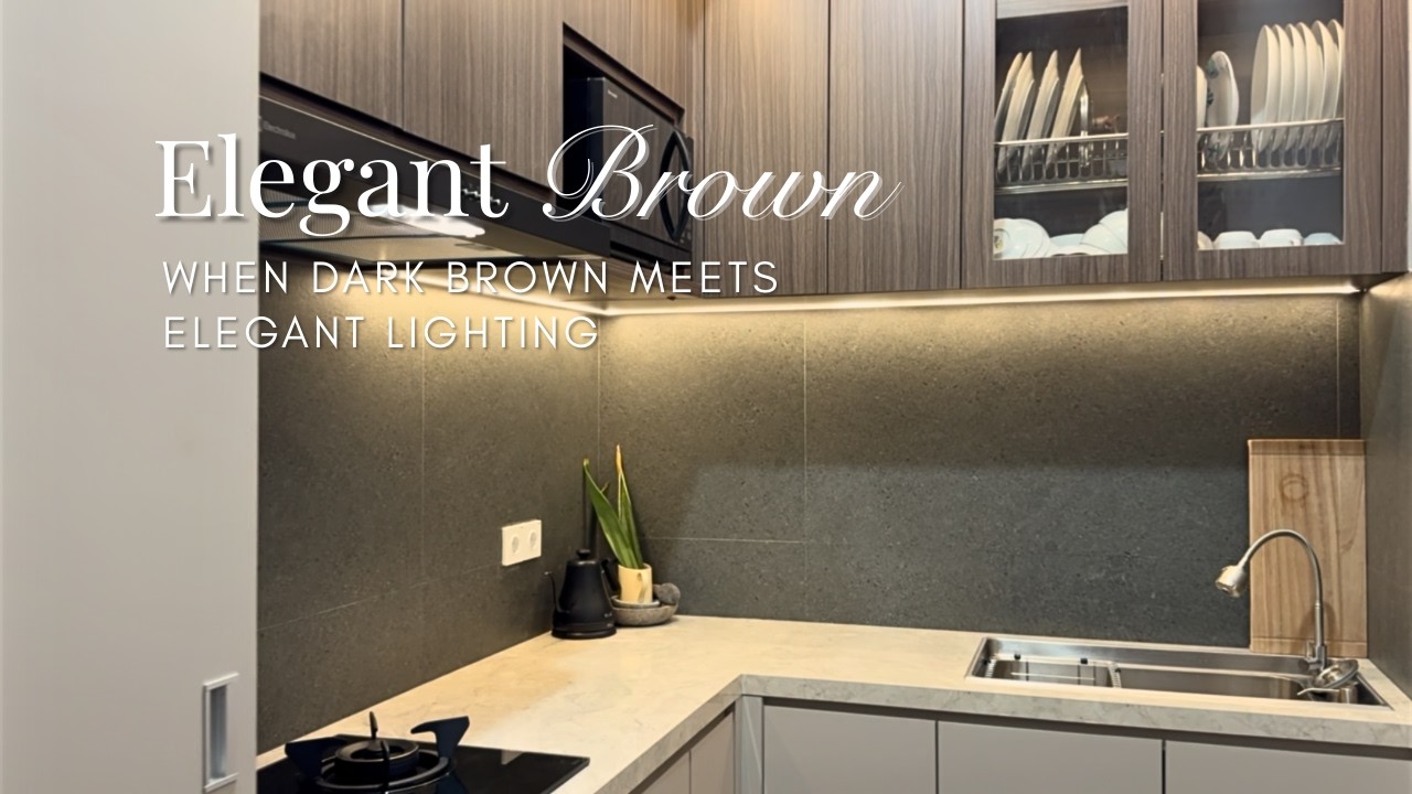 Rahasia Dapur Terlihat Mahal dengan Lighting Tersembunyi
