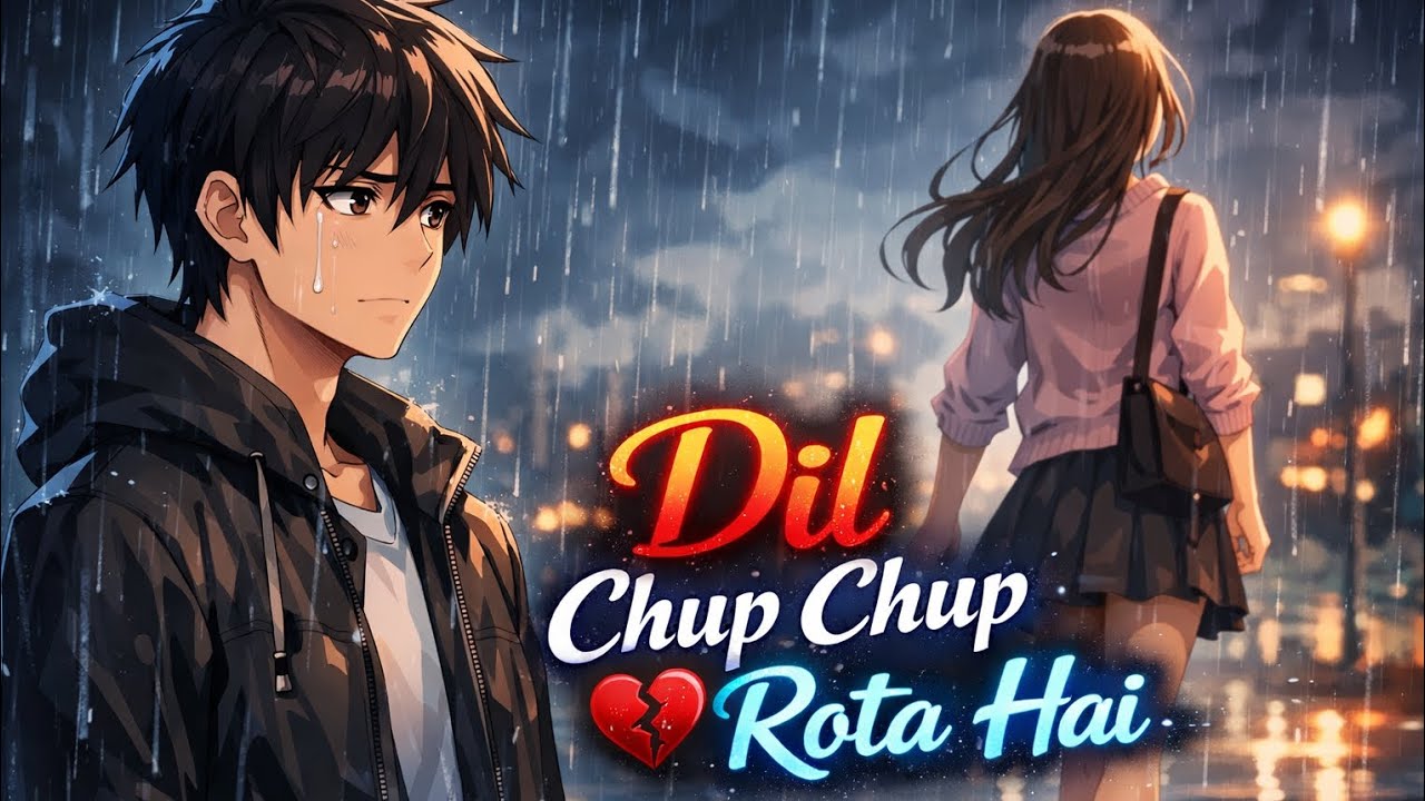  🔥 Dil Chup Chup Rota Hai 💔 | Sad Love Song