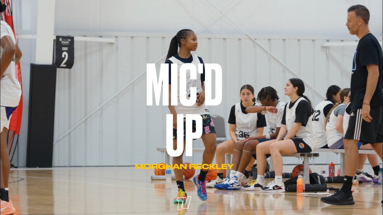 We mic’d up 4⭐ Morghan Reckley at the Project & Perfect Camp! 🗣️🎙️