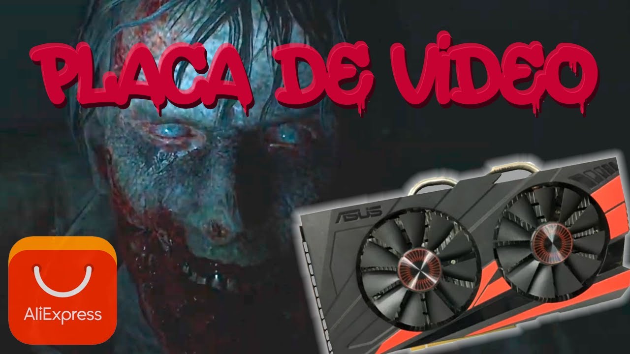 Placa de v&iacute;deo ASUS gtx950 comprada na Aliexpress