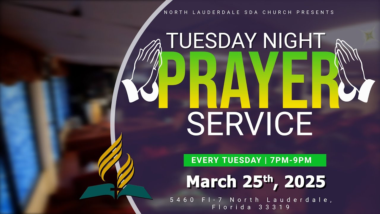 Tuesday Night Prayer Service | Testimony | Charge For The Week