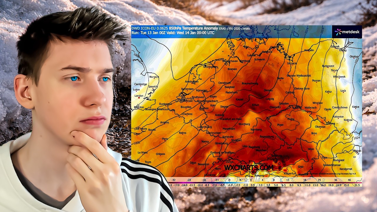 Das gro&szlig;e schmelzen beginnt! Deutlich W&auml;rmer, dennoch teils Gl&auml;ttegefahr!