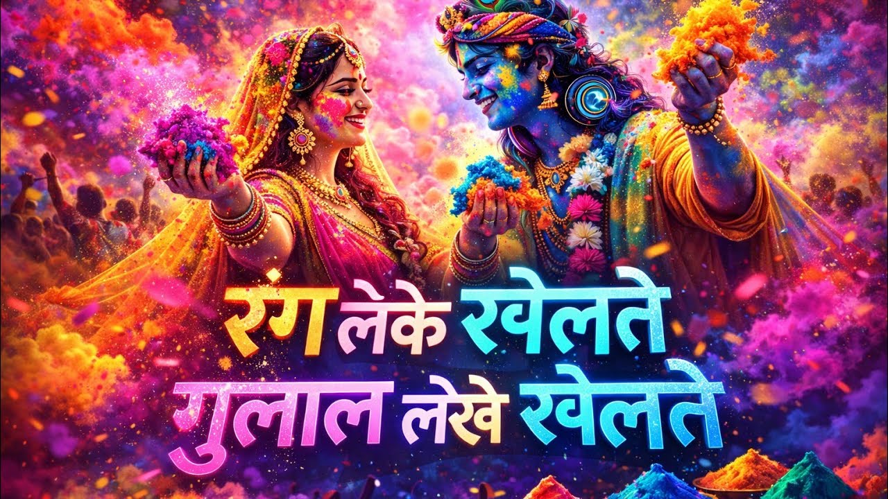 Rang Leke Khelte Gulal Leke Khelte | Radha Sang Holi Nandlal Khelte | Holi Special DJ Remix 2026 🔥