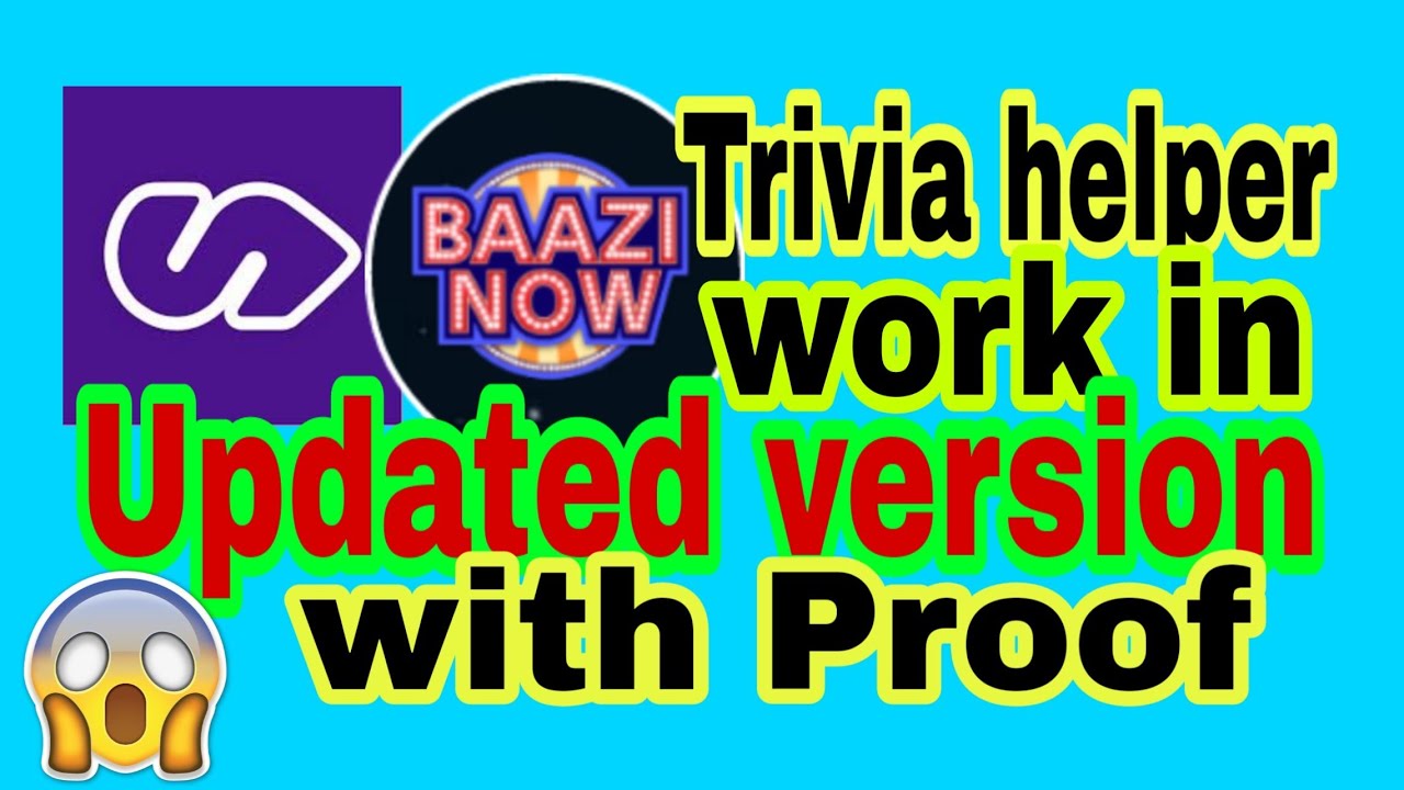 Trivia Helper Work in Updated Swoo & BB // loco quiz 2018