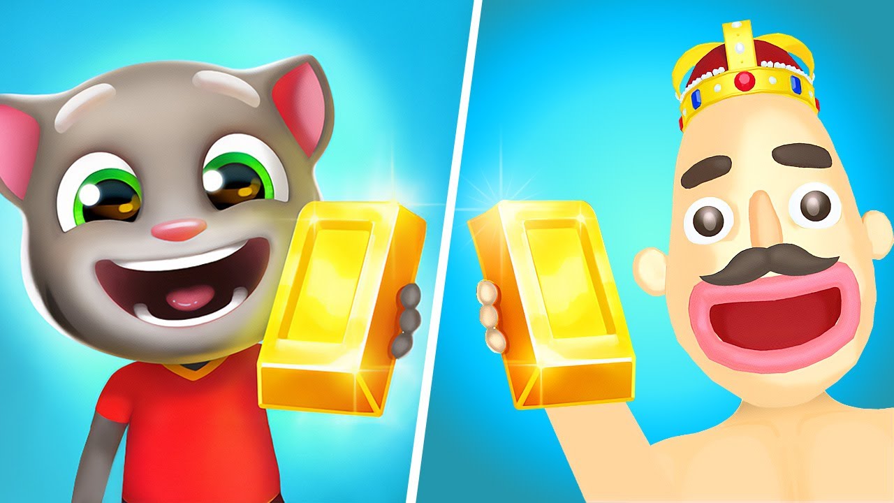 Sandwich Runner VS Talking Tom Gold Run - Tom Gold Run New Update, Tom Gameplay, Tom Gold Game