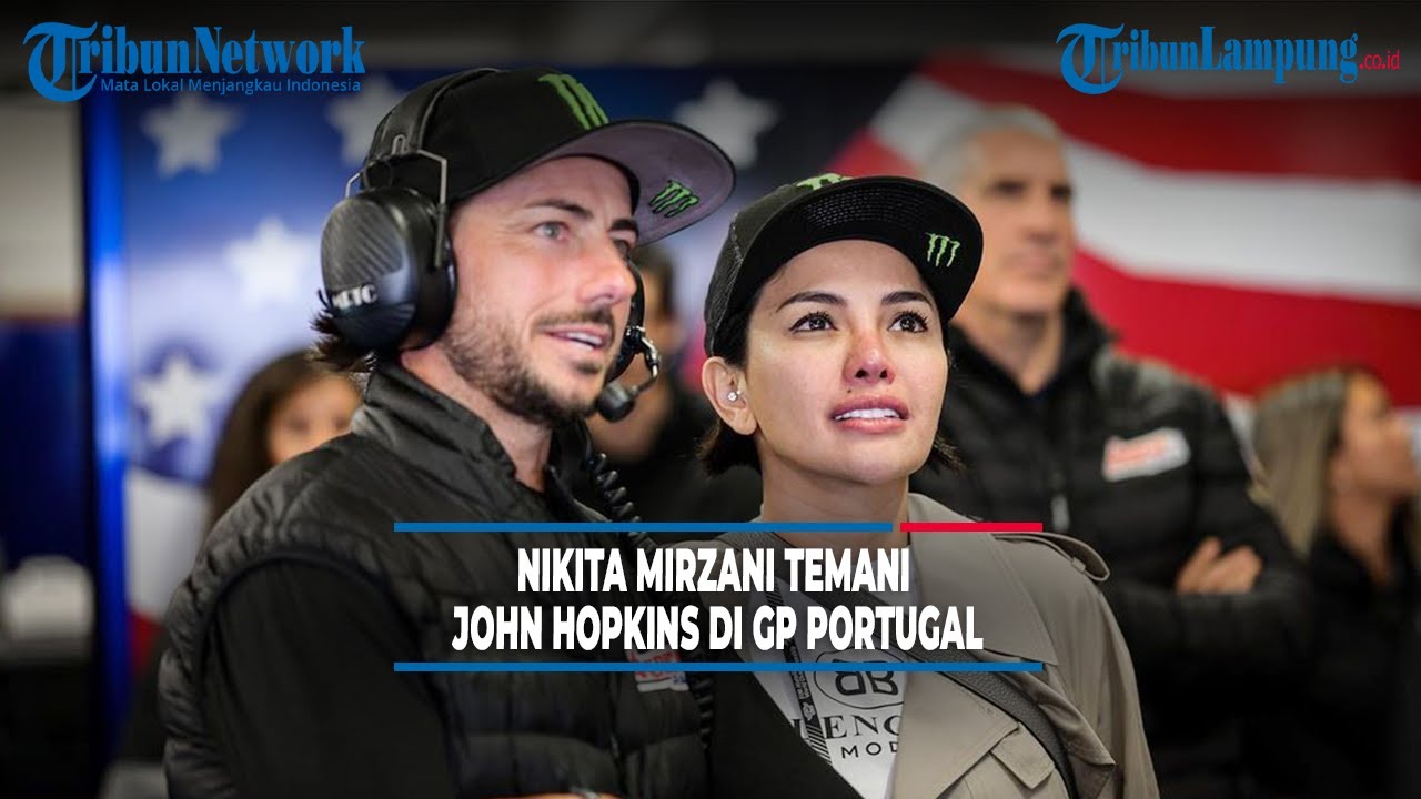 Nikita Mirzani Temani Sang Pacar John Hopkins di GP Portugal