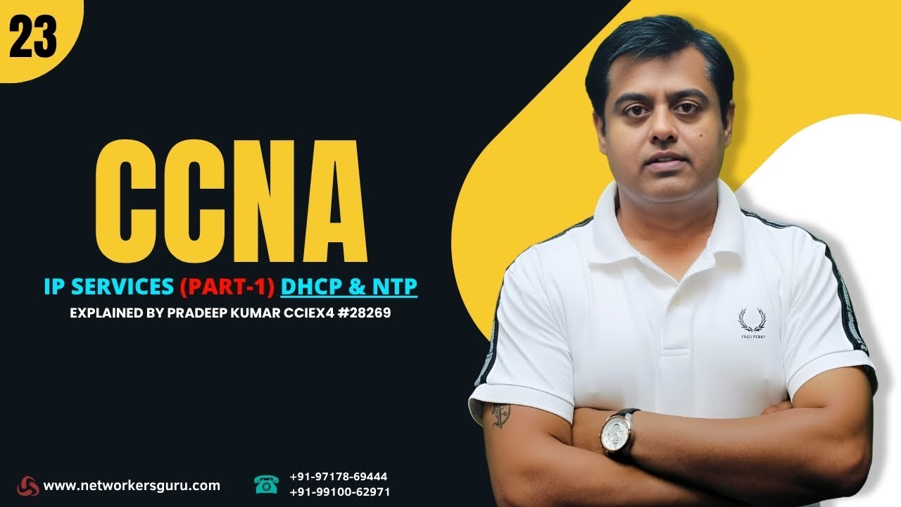 CCNA Playlist 2025 | CCNA Videos Day 23 IP Services Part 1 | CCNA Videos
