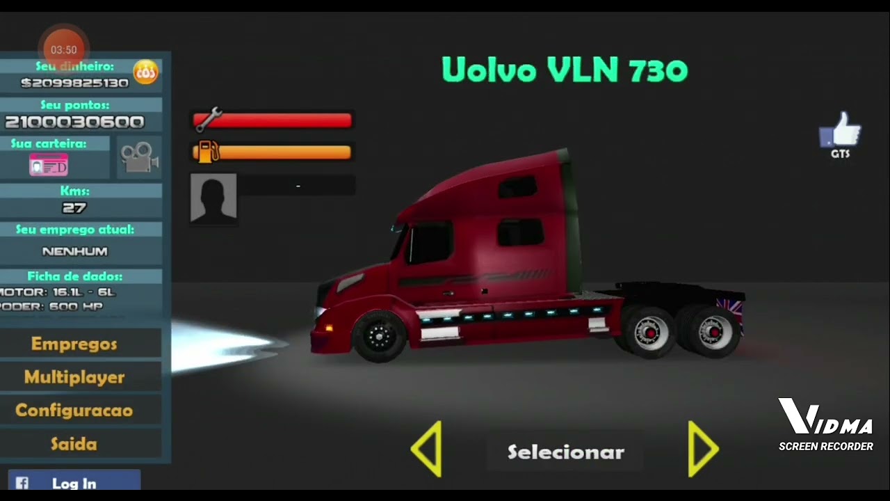 QUEBRA DE ASA ACTROS VOLVO VNL 730 NO Grand Truck Simulator