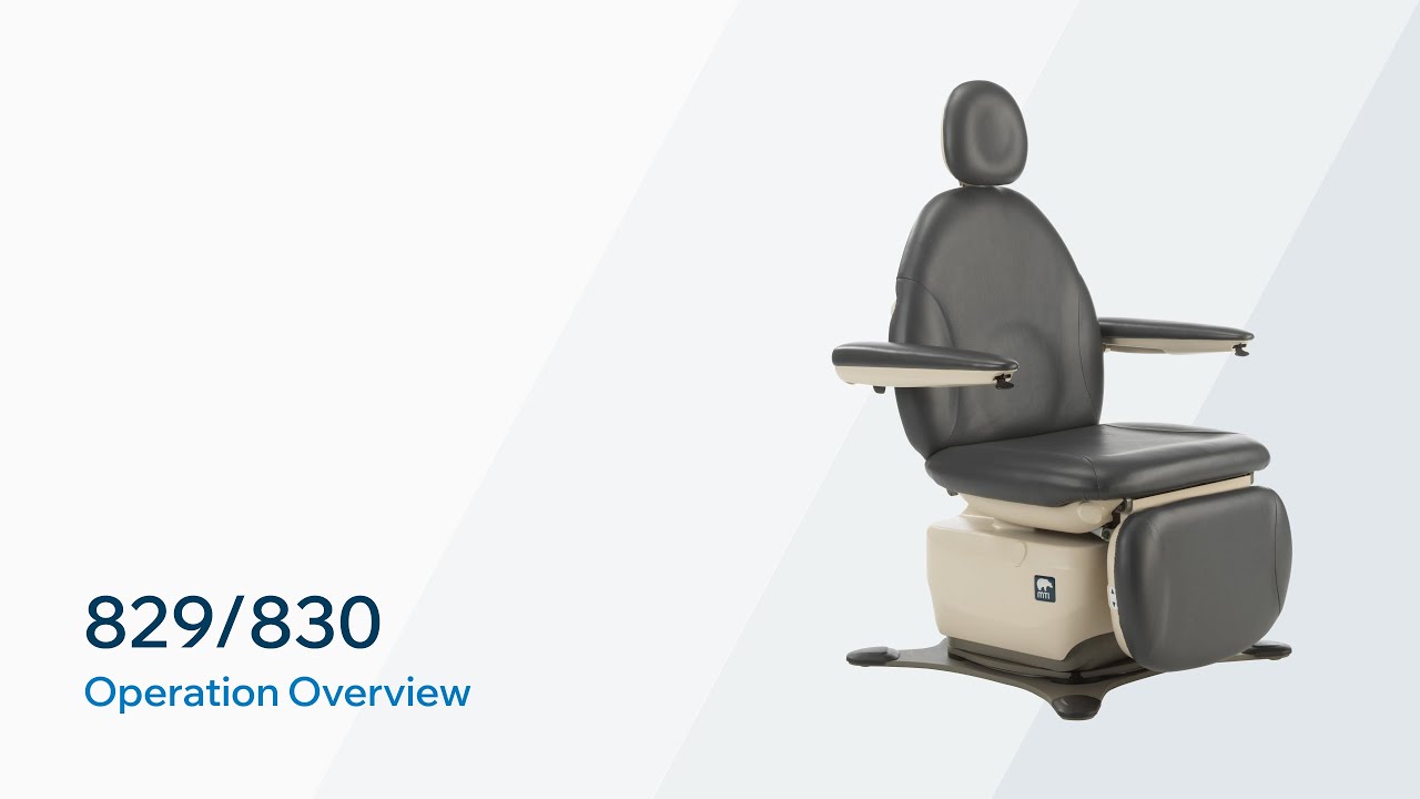 How To Operate MTI 829 & 830 Medical Procedure Chairs