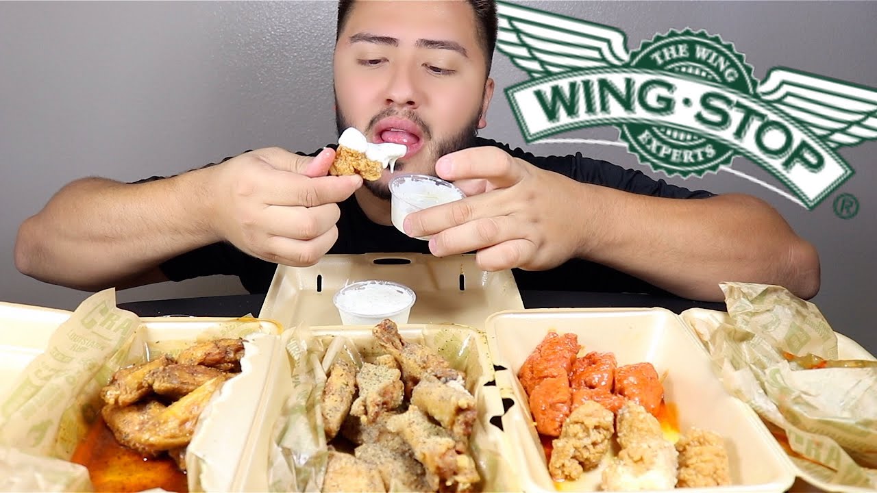 WingStop Mukbang (boneless & traditional)